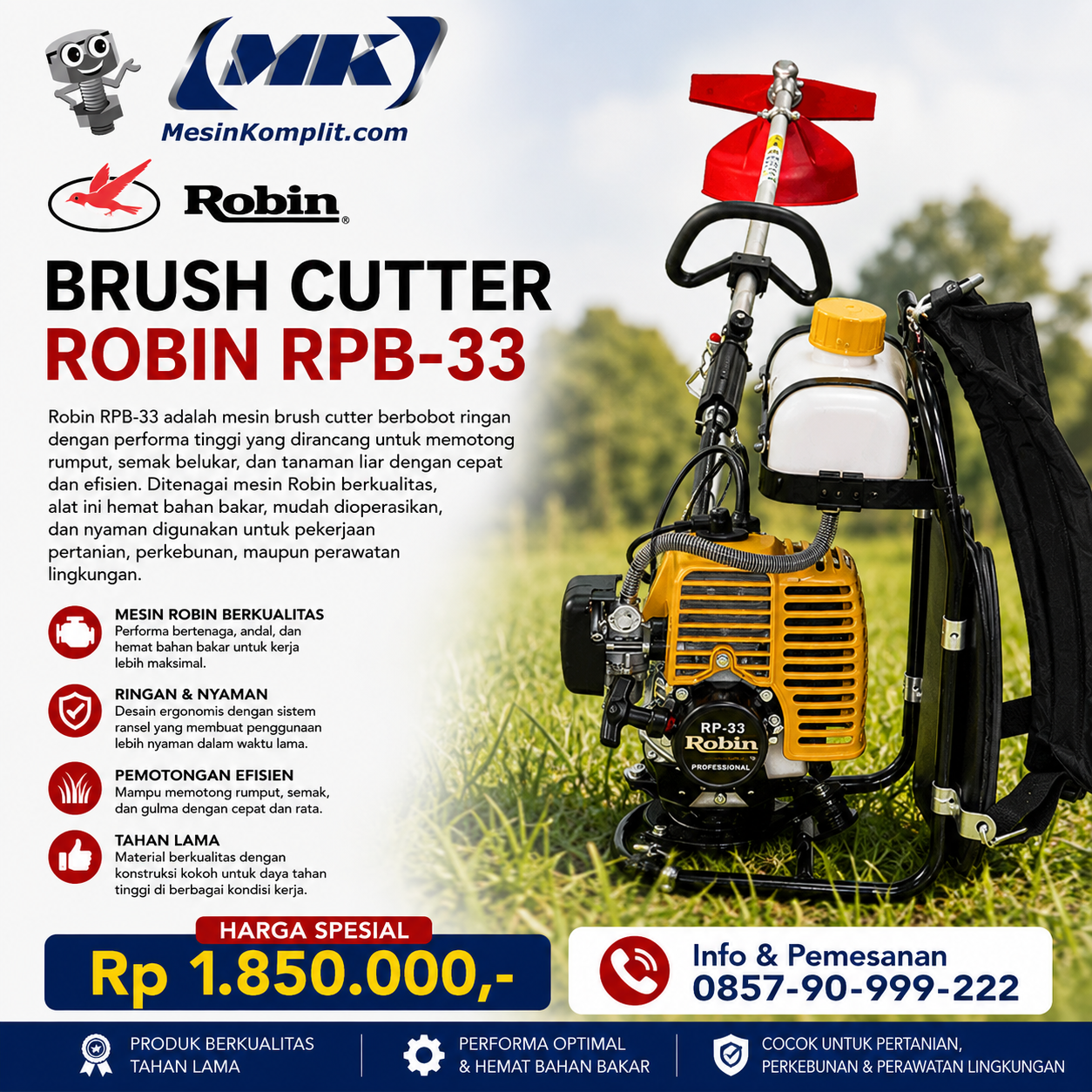 Brush Cutter Rumput ...